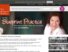 Tablet Screenshot of blueprintpractice.com